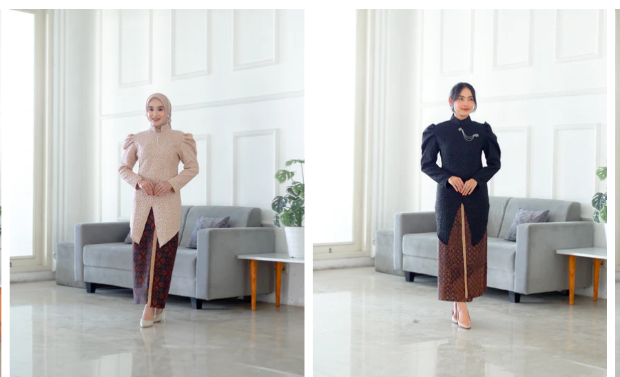 Kebaya Janggan Motif Jacquard